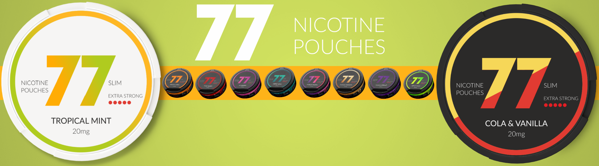 77 pouches at Snus24