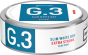 G.3 Blue Mint Slim White Dry Extra Strong
